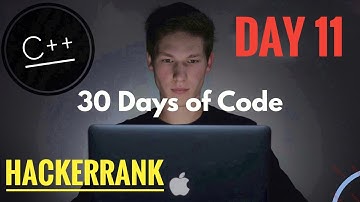 Day 11 of 30 Days of Code: "2D Arrays" (Hackerrank) || C++