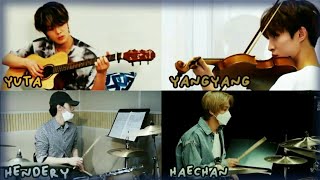 NCT Playing Instruments Compilation Part 3