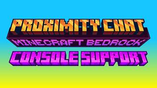 I made Minecraft Bedrocks BEST Proximity Chat!