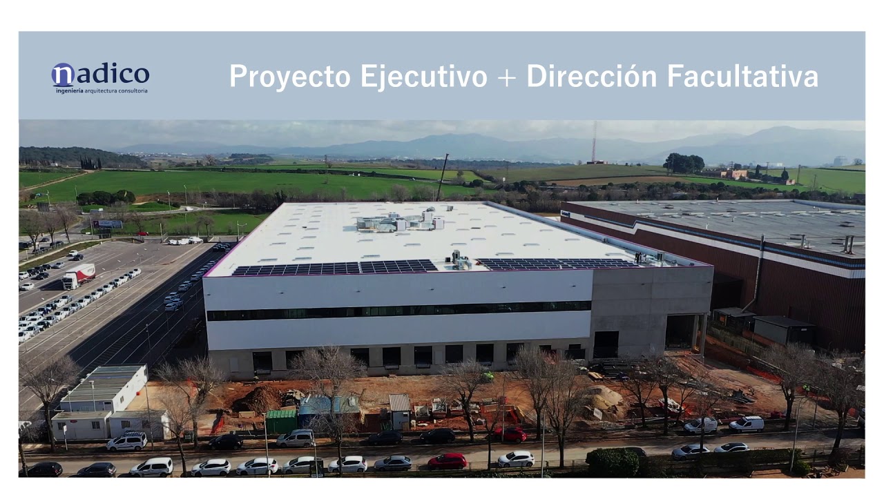 Proyecto Ejecutivo y Dirección Facultativa de Edificio Industrial Logístico