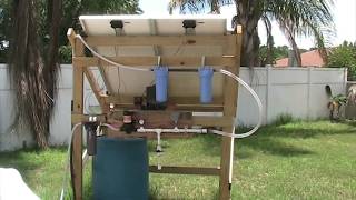 Off-grid Whole house rain water filtration system