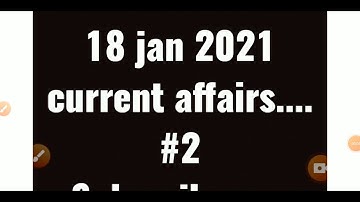 18 jan current affairs...@JK SMART STUDY....jkssb@class#IV#jkssb#finance#account#assistant....
