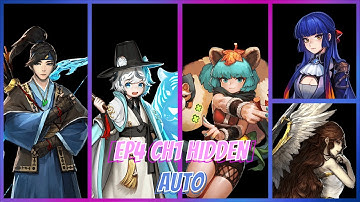 Crusaders Quest - EP4 CH1 Hidden Auto Delegation - Altair Halla Kaede Aubrey Noa