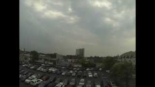 Time lapse | Thunderstorm passes over downtown Norfolk