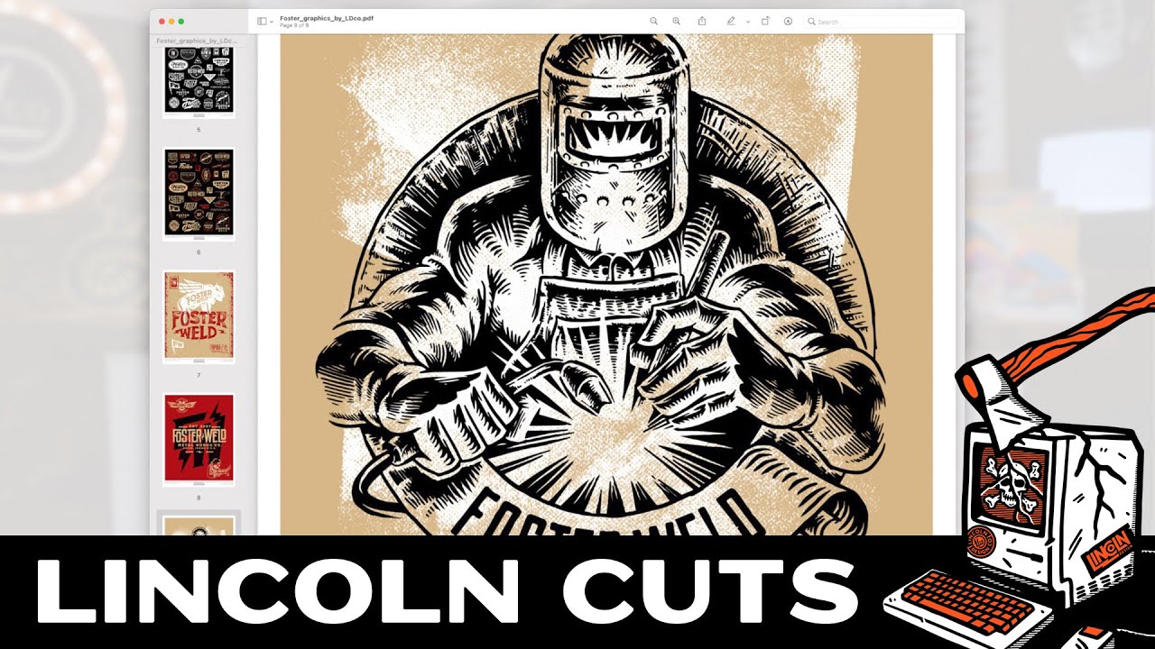 Lincoln Cuts - How we designed a branding kit for Foster Weld