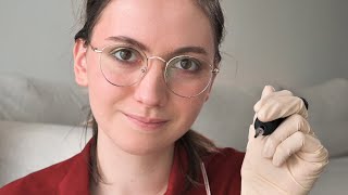 ASMR in French - Your first tattoo 🌞 [subtitled]