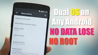 How to use two os in android phone