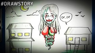 Asal Usul Hantu KUYANG/PALASIK  || DRAWSTORY #7