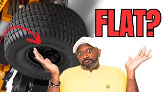 Cub Cadet ZTS2 Flat Tire Fix! 🛠 Quick & Easy Replacement Guide