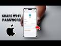 How to share Wi Fi password on iPhone (2026)