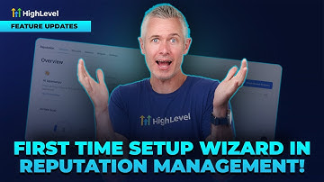 First Time Setup Wizard in Reputation Management!