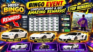 HEIST BINGO EVENT 🚗🔥 | Complete Bingo & Win AMAZING Car Rewards! screenshot 2