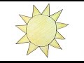 ألوان فرح - درس ٣ | كيف ارسم شمس