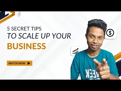 SECRET TIPS TO SCALE UP YOUR BUSINESS 2025 - YouTube