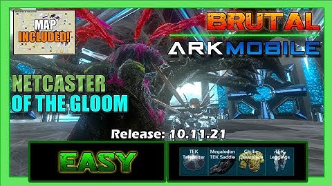 Ark Dungeons Netcaster of The Gloom, easy dungeon on a Brutal Server | With AsianRom3o. ARK Mobile