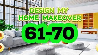 Design My Home Makeover level 61 62 63 64 65 66 67 68 69 70 answers gameplay android ios screenshot 4