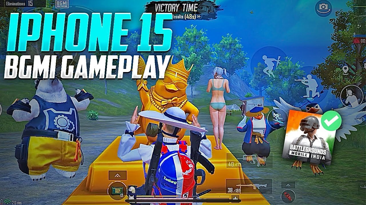 🔥iPhone 15 BGMI 4.1 Update Test | iPhone 15 Worth in 2025 | iPhone 15 Gaming Review And GamePlay