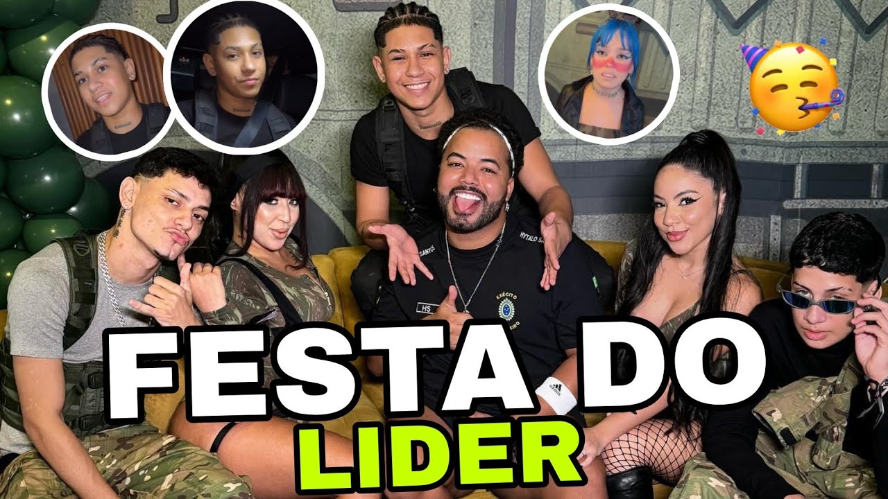 🔥 FESTA DO EXÉRCITO DO LIDER ALAN | HYTALO SANTOS | KAMYLINHA | EURO