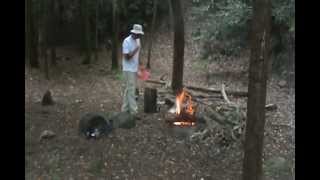 Finley Cane, Bote Mountain Campsite 18 and West Prong Trails