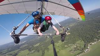 Michael Ballard's Hang Gliding Flight!