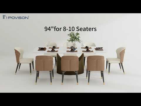 New Dining Table For Big Family! - POVISON #povisonfurniture