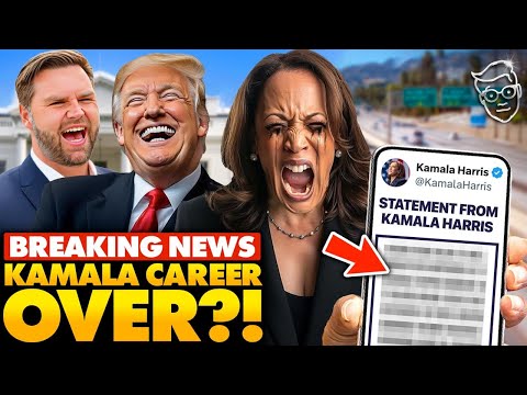 Kamala Harris Stuns Political World, Makes Shock Career Decision That Has JD Vance Jumping for Joy..