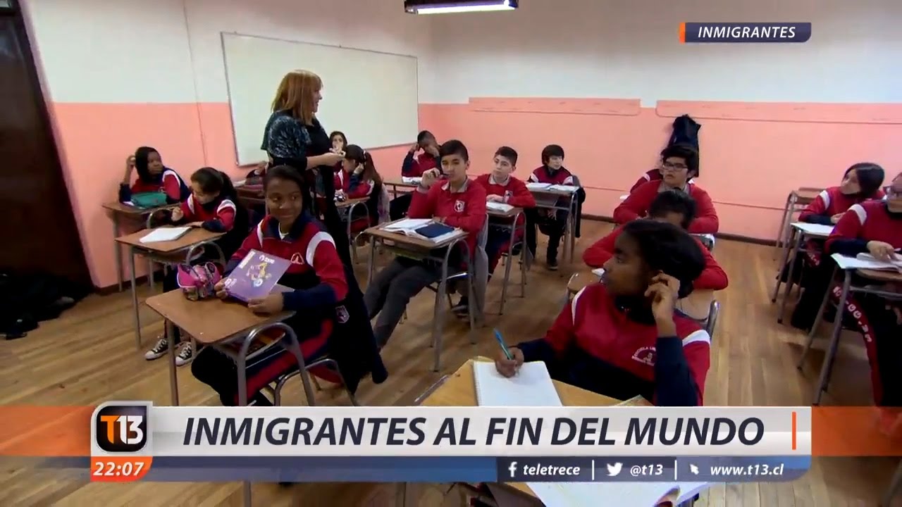 Alumnos inmigrantes en Magallanes YouTube
