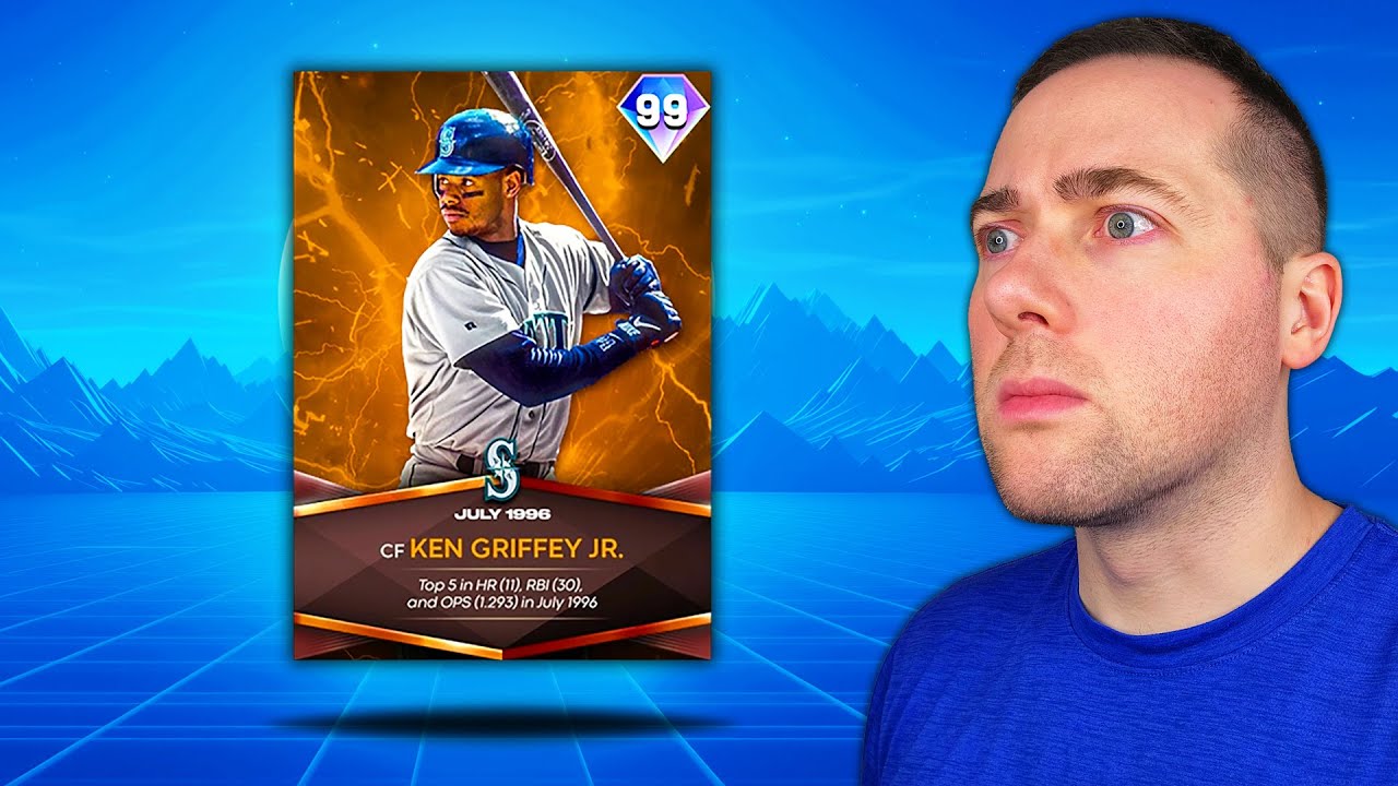 ケングリフィージュニア　MLB 値下げしました I Used the NEW 99 KEN GRIFFEY JR in MLB The Show 25 - YouTube