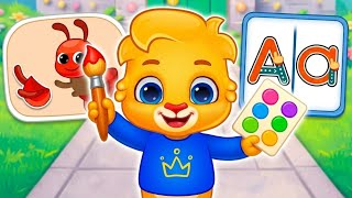 🍎 Toddler Learning Video: Learn ABCs, 123s, Colors & Shapes! | Lucas and Friends Educational Games screenshot 4