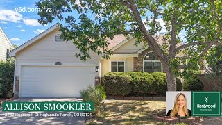 3732 Rosewalk Ct Highlands Ranch, CO 80129