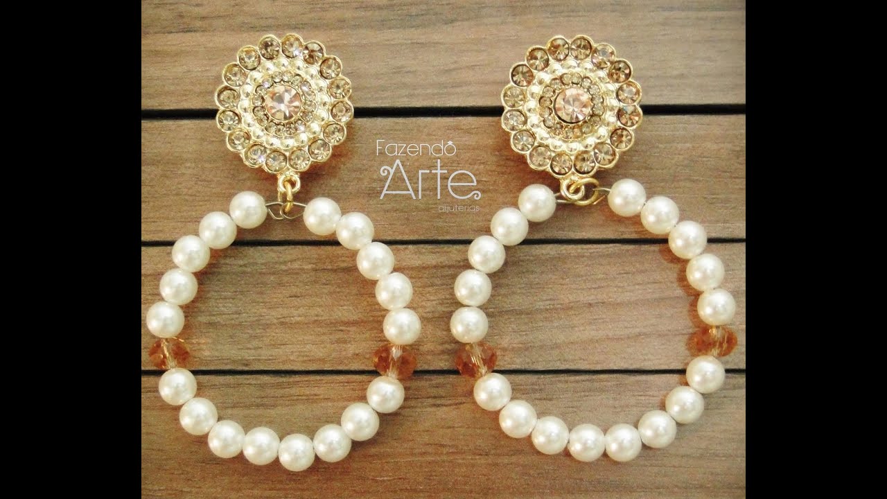 Passo a Passo - Kit Brinco Pearl Glam (KB10)