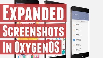How to use Expanded Screenshots in OxygenOS