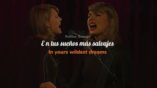 Taylor Swift - Wildest Dreams // Sub español + Inglés (The GRAMMY Museum)