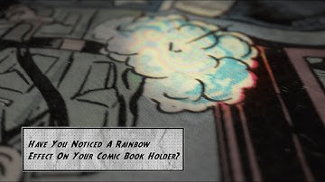 Ever Have Newton Rings on Your Comics?