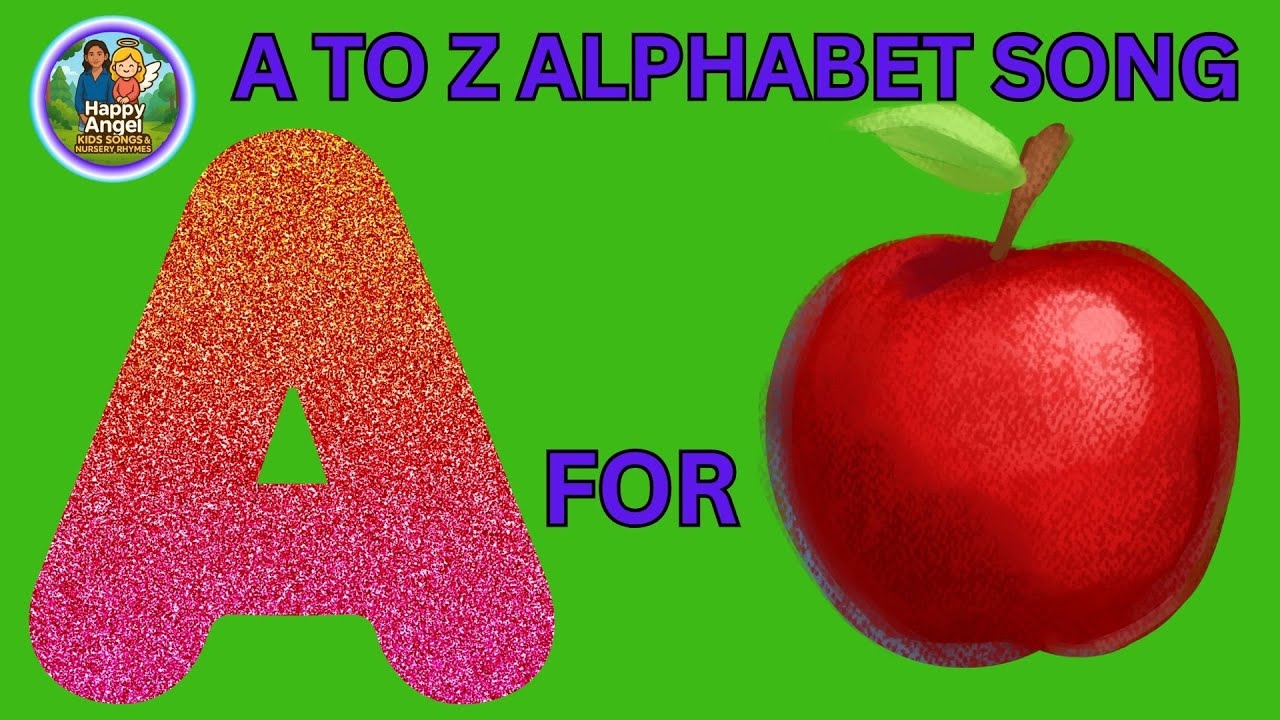 Phonics Song with TWO Words - A For Apple - ABC Alphabet Songs with ...