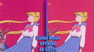 Sailor Moon opening 1|4K 60FPS|