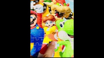 Supermario Puzzle Challenged 100 pcs #shorts #trending #puzzle #fyp #toys #funny #mario #asmr a69