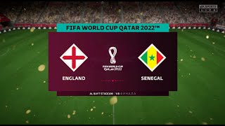 Сборная Англия-Сборная Сенегал 1/8 финала Чемпионат мира Катар 2022