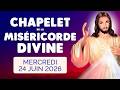 🙏 CHAPELET de la MISÉRICORDE DIVINE ❤️ Mercredi 24 Juin 2026