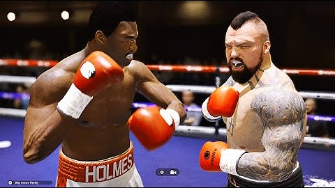 Larry Holmes vs Eddie Hall - Undisputed