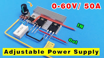 High powerful voltage and current Adjustable power supply, Voltage and Current Adjustable