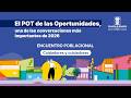 Audiencias Públicas de la revisión de mediano plazo del POT. Encuentro Cuidadores y Cuidadoras