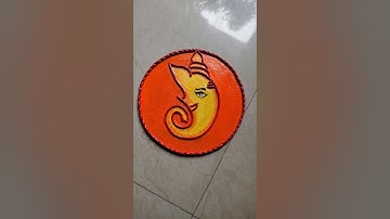 Lippan Art || Wall Hanging Craft Ideas || Easy And Simple Craft #art #diy #shorts  #trending
