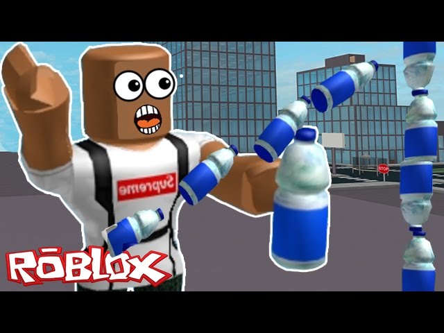 Sitting Noob - Roblox Water Bottle