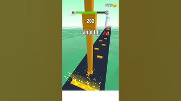 86 || NEW HIGH SCORE || STACK COLORS GAMEPLAY || ESD1 NHSSCGPAL !!! #SHORTS