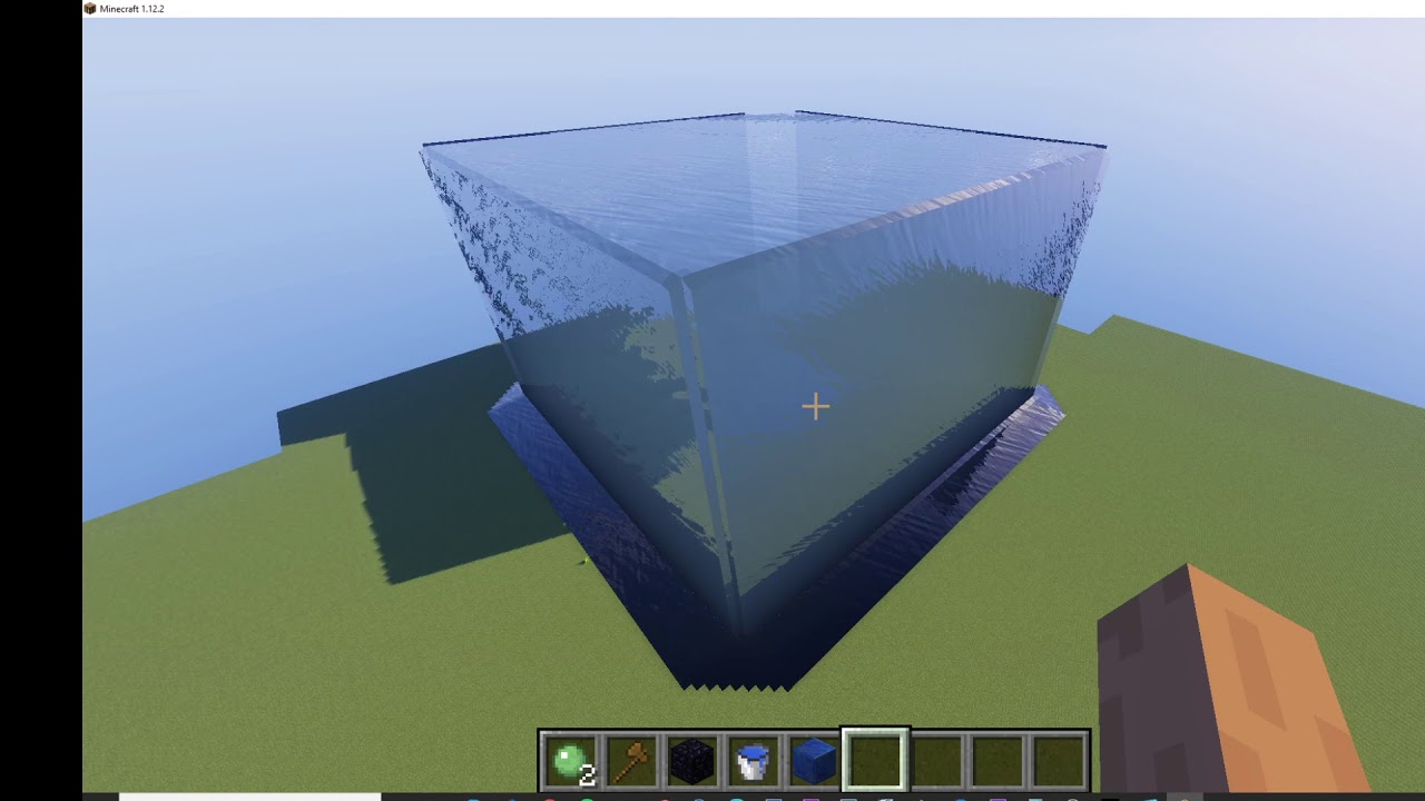 como hacer un tsunami en minecraft 1 12 2 - YouTube