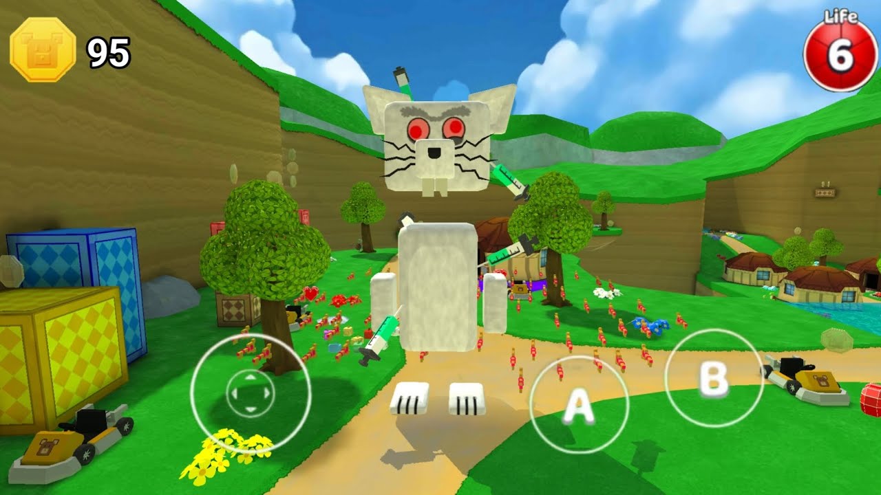 Rat Boss in Turtletown + Super Bear Adventure Gameplay Walkthrough