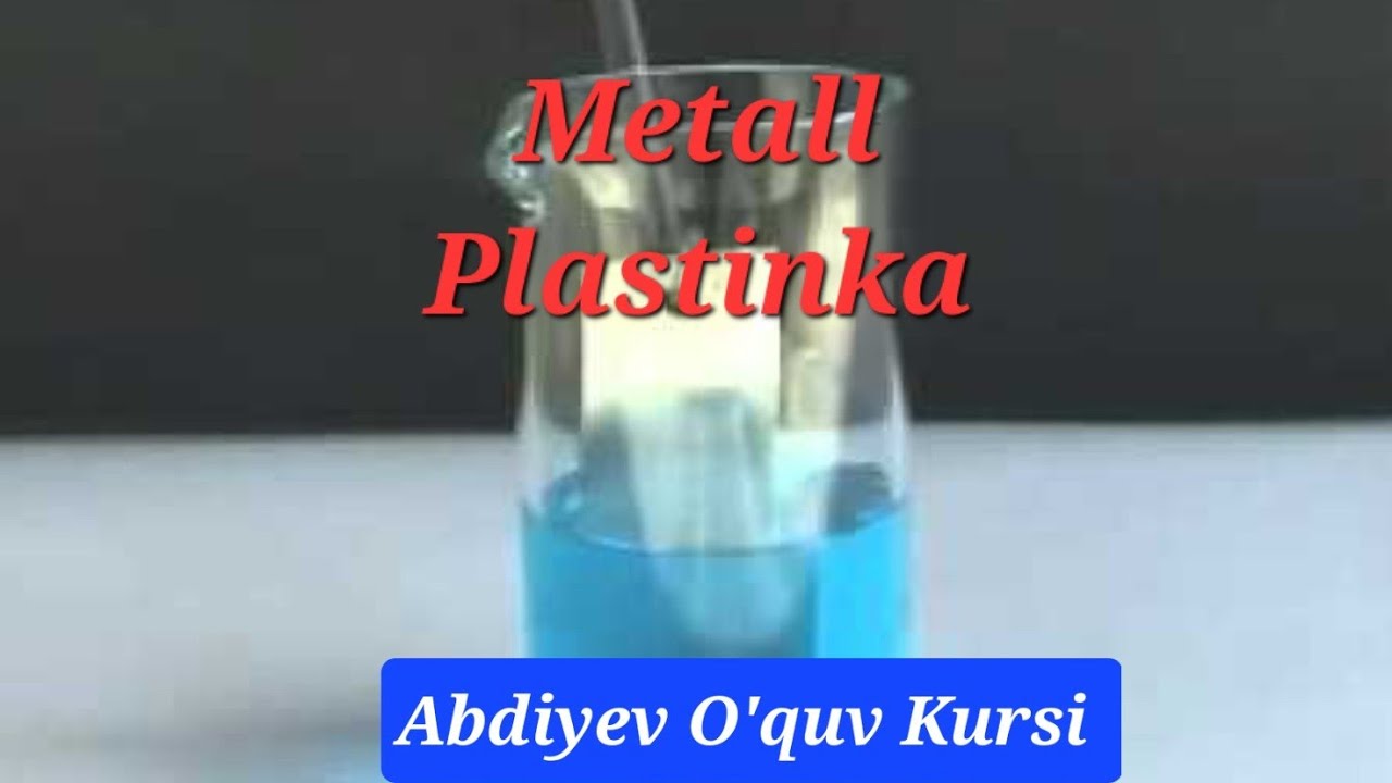 Metall plastinka, Metall sterjen