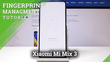 How to Add Fingerprint to Xiaomi Mi Mix 3 - Lock Screen Protection