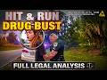Traffic Stop Drug Bust: When a Hit-and-Run Reveals Major Narcotics | Police Body Camera Analysis